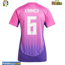 Deutschland Joshua Kimmich #6 Auswärtstrikot Frauen EM 2024 Kurzarm